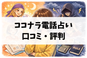 ココナラの電話占いは当たる？不安が消える口コミ・評判の読み解き方と選び方