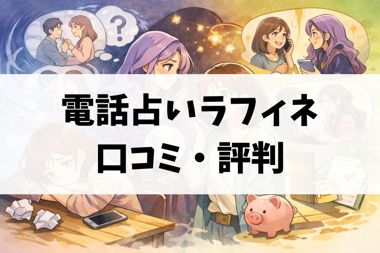 電話占いラフィネは実際どう？良い口コミと気になる評判から見えた使い方のコツ