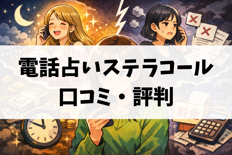 電話占いステラコールの口コミを整理して見えた評判 良い点と注意点を正直にまとめる