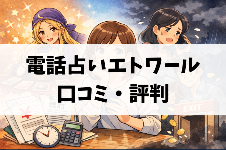 電話占いエトワールの口コミ・評判を検証！満足した人の共通点と後悔しないコツ