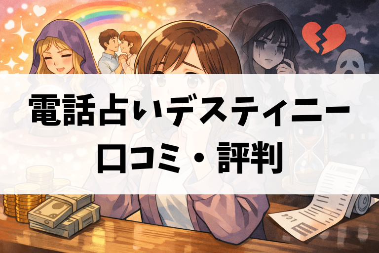 電話占いデスティニーの口コミを徹底整理！良い点と気になる点から見えた実像